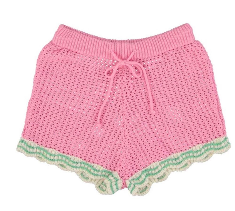 Bebe Organic Marina Shorts in Pink Floss Sz. 4Y